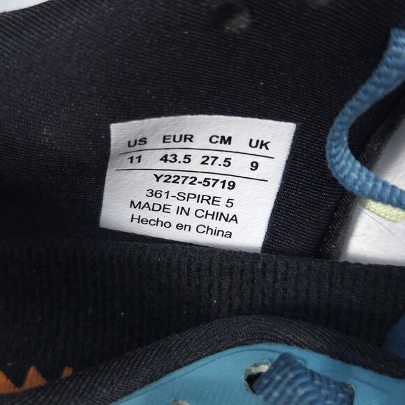 361 Degrees Women's Spire 5 Running Shoes Multicolor Y2272-5719 Size 11 Athletic - Picture 5 of 12